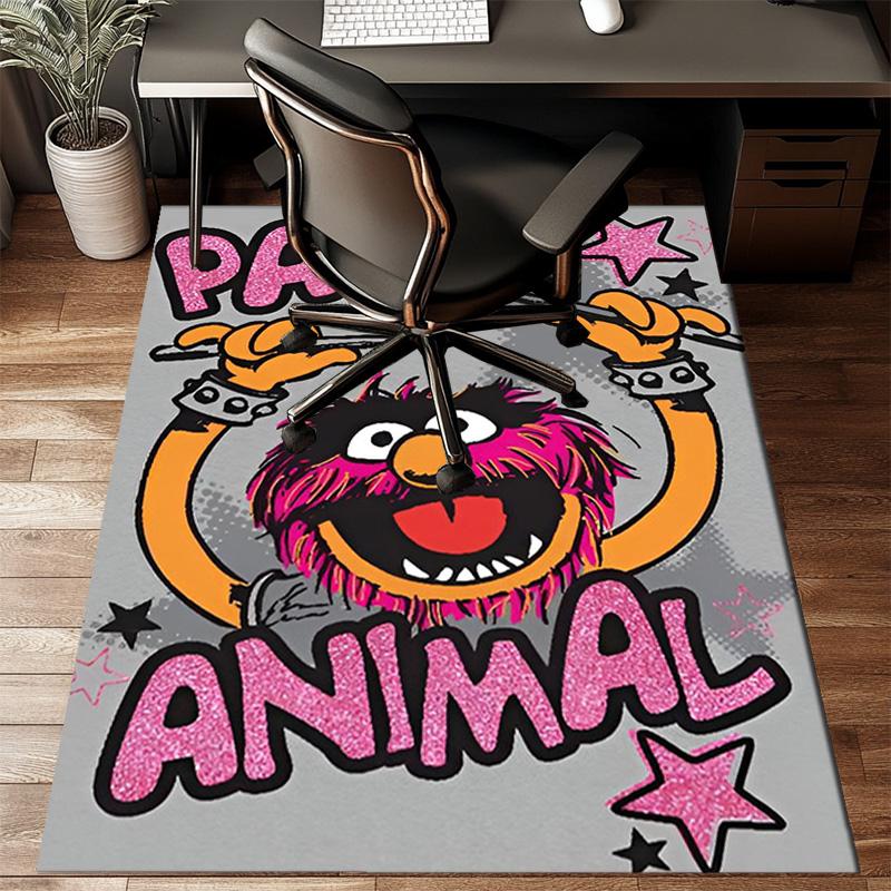 Muppet Show: Friendship Adventure Rug Office Floor Mat - Machine Washable for Bedroom, bedroom, livingroom, Room Decor Fan Gifts Christmas