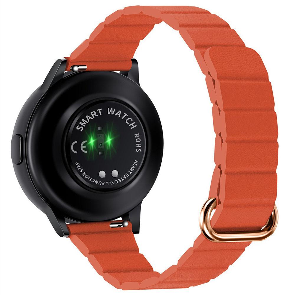 22mm Slim Magnetic Strap for Huawei Watch GT 6/5/5 Pro/4 46mm Microfiber Leather Watch Band Reverse Buckle Design