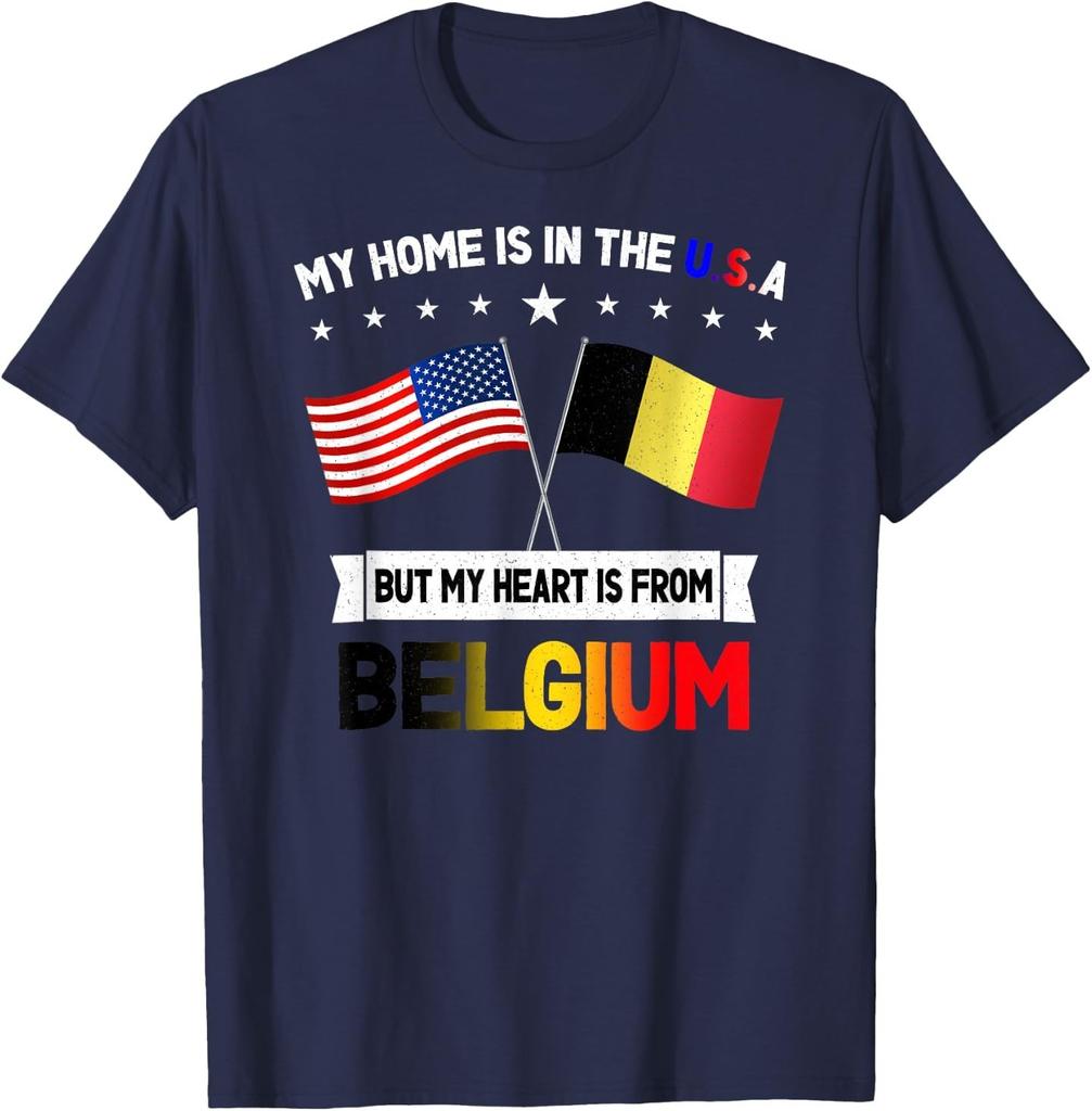 Belgium & USA T-Shirt