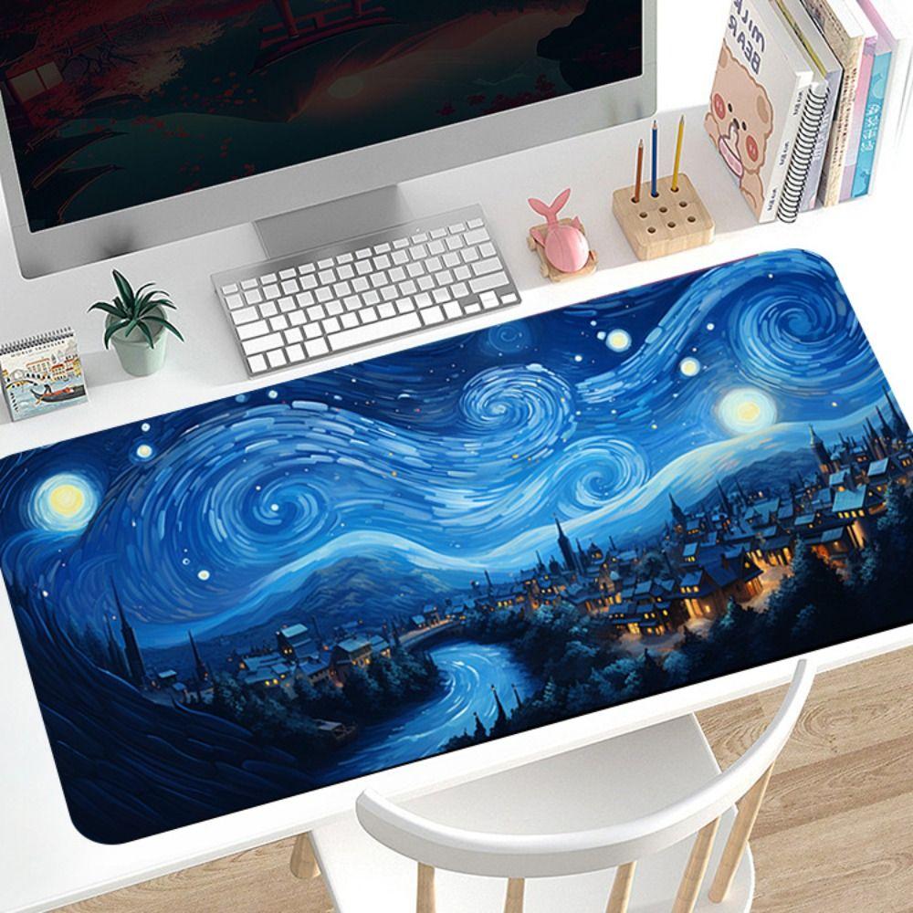 Non-Slip Computer Mouse Pad Rubber Large Mousepad Desk Mat Mause Carpet Office