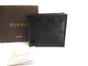 Authentic Imprimee Black Coating Canvas Leather Bifold Wallet Purse #a770  Refurbished