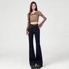2024 New Four Seasons Wearable Narrow Fit Straight Leg Jeans For Women, High Waist, Slimming And Micro Pulling Floor Pants