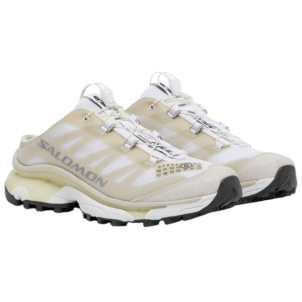 MM6 Maison Margiela x SALOMON Low top Closed Toe Slippers 5.5cm Men's Ecru SH1WS0017P8163HA744