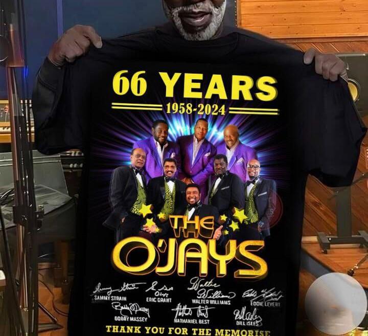 66 Years The OJays Thank You For The Memories T-shirt Q11696