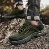 Низкие ботинки для хайкинга на шнуровке, осенне-зимние, мужские ботинки для хайкинга большого размера, модная нескользящая повседневная спортивная обувь