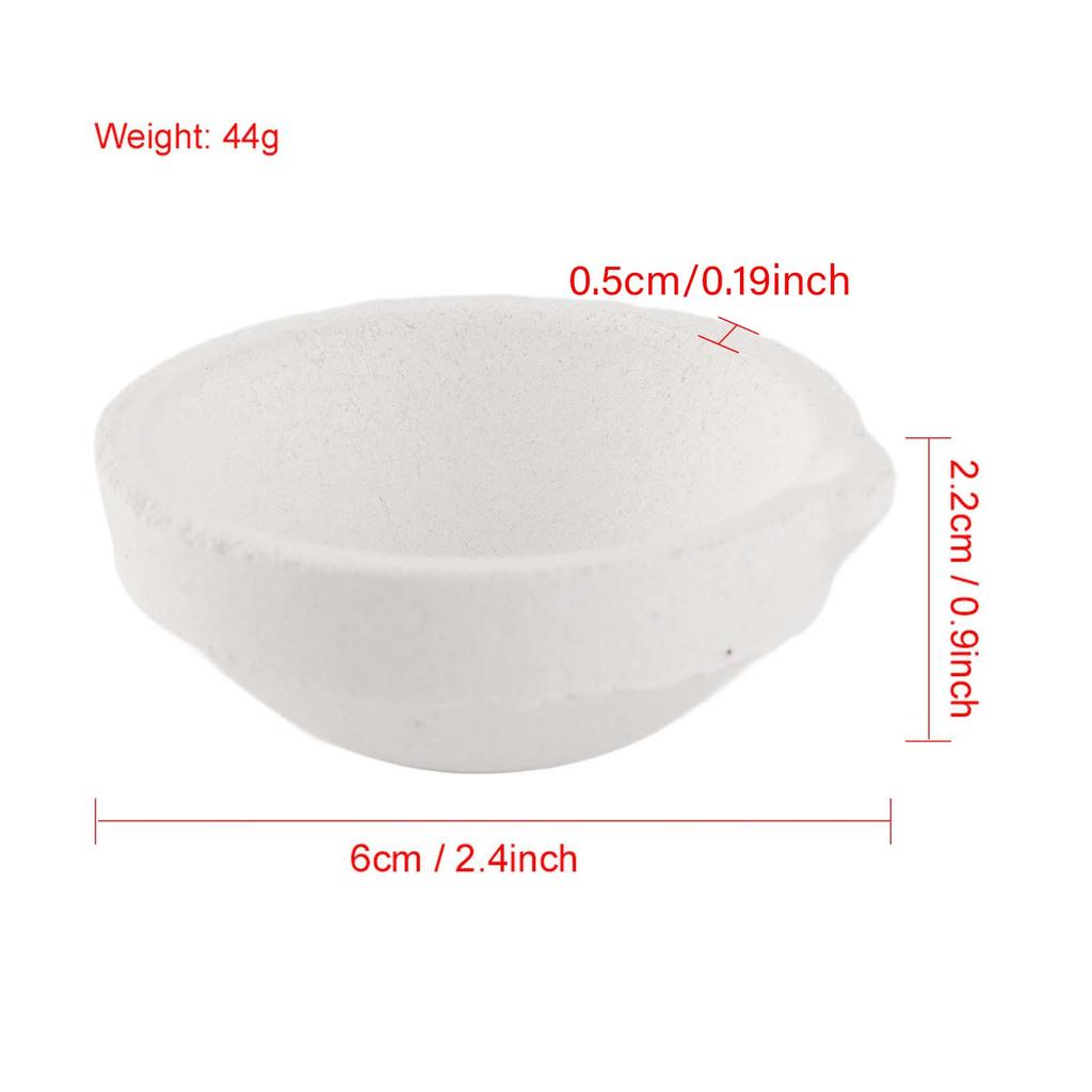 1 шт. Кварцевый плавильный литейный тигель для очистки золота, серебра, платины