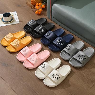 Тапочки женские, летние, с милым рисунком, можно носить на улице, в помещении, в ванной, для купания, нескользящие сандалии для пар, мужские