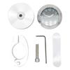 Aluminum Housing Handlebar Mount Clock Waterproof Luminous Clock  Electric Vehicles