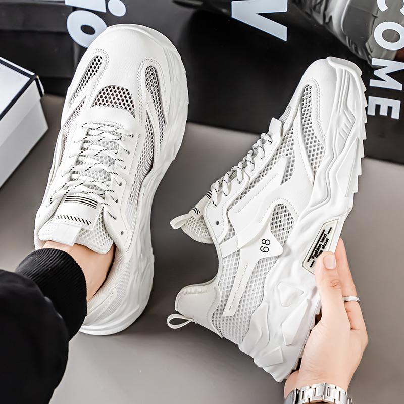 Модные летние кроссовки CYYTL мужская обувь повседневная дышащая для улицы, для пеших прогулок, для тенниса, модная спортивная обувь для бега, лоферы, дизайнерская, роскошная, на платформе