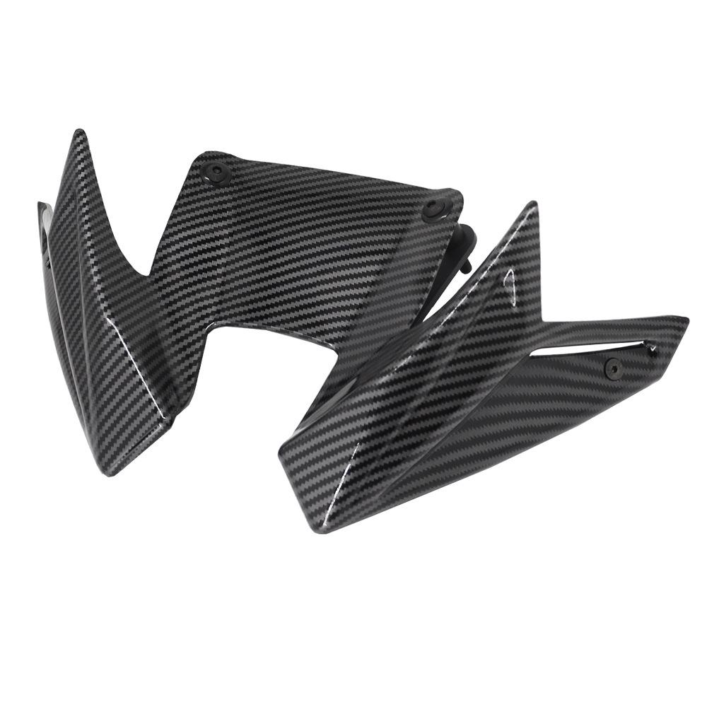 Мотоциклетный передний спойлер-крыло даунфорс накладки на крылья для Honda CB500 Hornet CB 500 2025 2025(Матовый черный/Карбон )