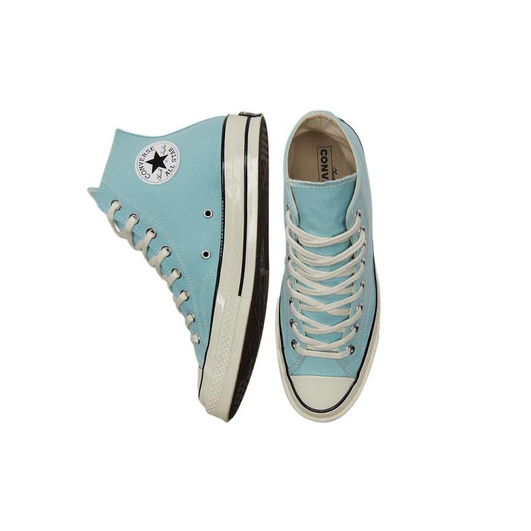 Converse Кроссовки унисекс Chuck 70 High Seasonal Color - Soft Juniper Blue Egret Black A00621C