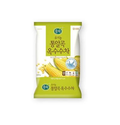 Сунчжак Органический Чай из Цельного Зерна Кукурузы 500г | Без Кофеина Корейский Чай из Жареной Кукурузы