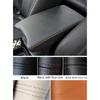 Для Mitsubishi Eclipse Cross 2018 2019 2020 2021 2022 Микрофибра кожа Центральный подлокотник коробка защитная крышка интерьер автомобиля