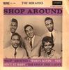 7-дюймовая пластинка MIRACLES - Shop Around RE1295 London 1961 UK Soul/Funk Б/У