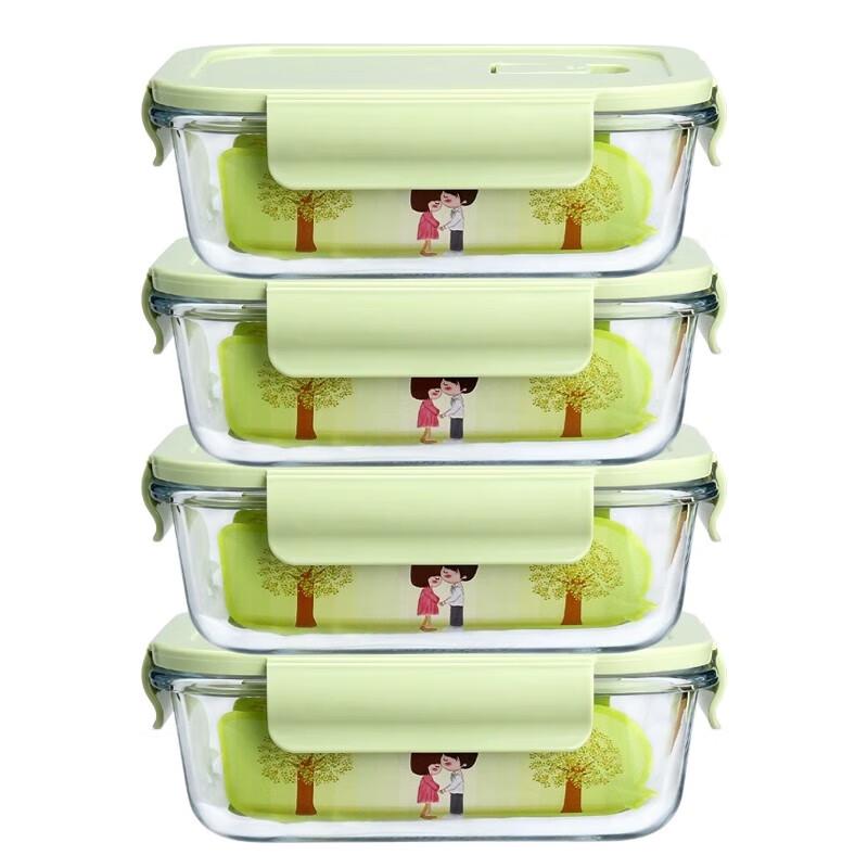 Набор стеклянных контейнеров для хранения продуктов Huihuang