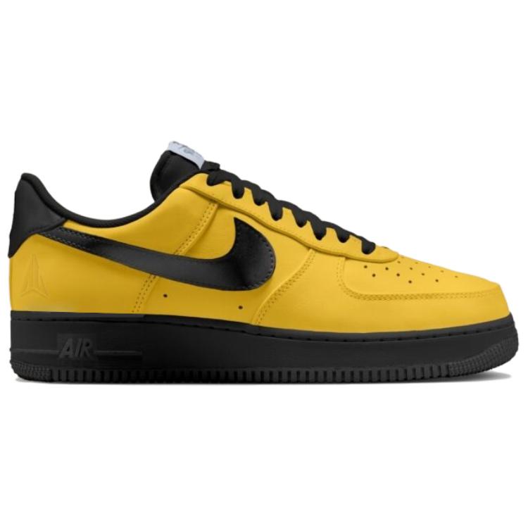 Джа Морант x Nike Air Force 1 Low Sundial Унисекс Кроссовки Желтый Черный Кобальтово-синий IQ2713-700