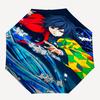 1pc Tomioka Giyuu1 Umbrella, Sun Protection, And UV Shielding. It Has Eight Sturdy Ribs for Outdoor Use And Perfect As a Holiday Gift