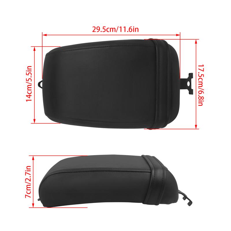 Motorcycle Rear Passenger Seat Cushion Pad Pillow Compatible with Harley Nightster 975 RH 975 Nightster RH975 2022-UP
