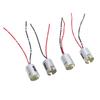 4pcs LED Bulbs Socket Holder Waterproofing Car Light Bulb Socket Adapter for Create New Turn Signal Lights Brake Light