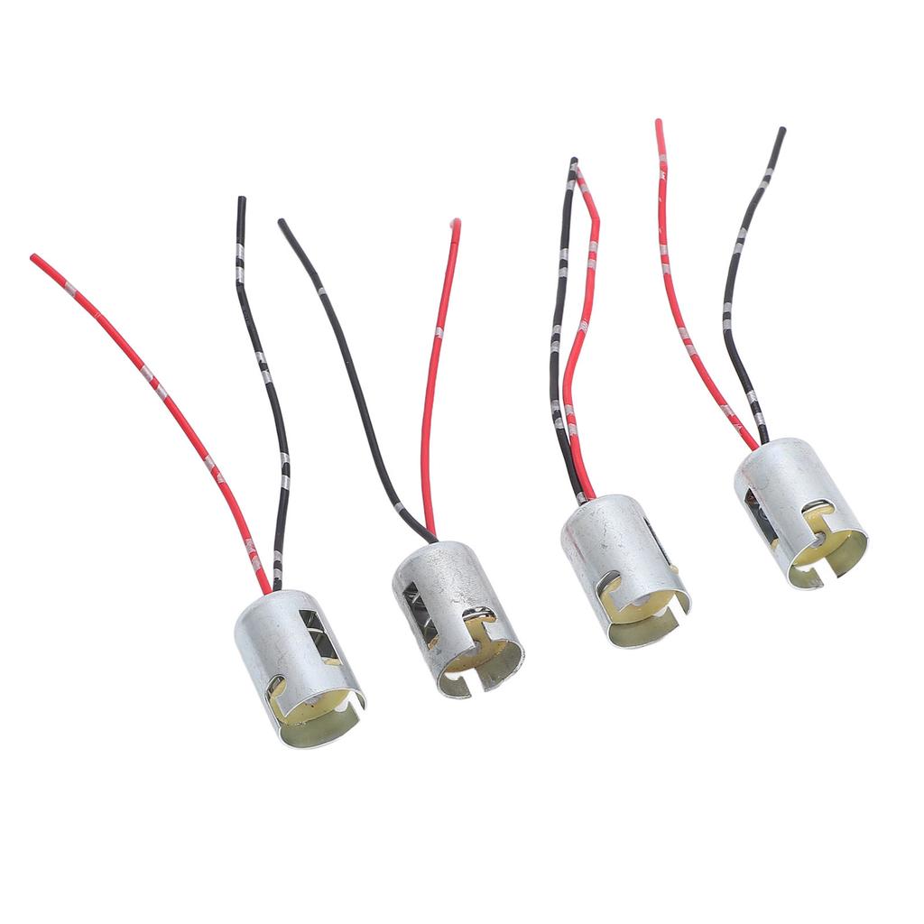 4pcs LED Bulbs Socket Holder Waterproofing Car Light Bulb Socket Adapter for Create New Turn Signal Lights Brake Light