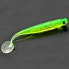 Fishing Soft Bait T Tail Artificial Sequin Swing Silicone Spinner Carp Bass Lure