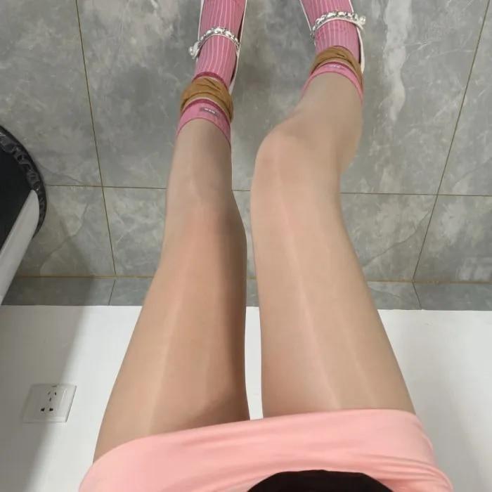 Женские плотные сексуальные эластичные чулки с маской, стальные чулки, женские атласные блестящие ультратонкие длинные носки, колготки