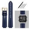 16-мм ремешок для часов из натуральной кожи для G-Shock Casio DW5600/GW-B5600/G-5600/GW-M5610 Замена ремешков Выпуклый ремешок для часов