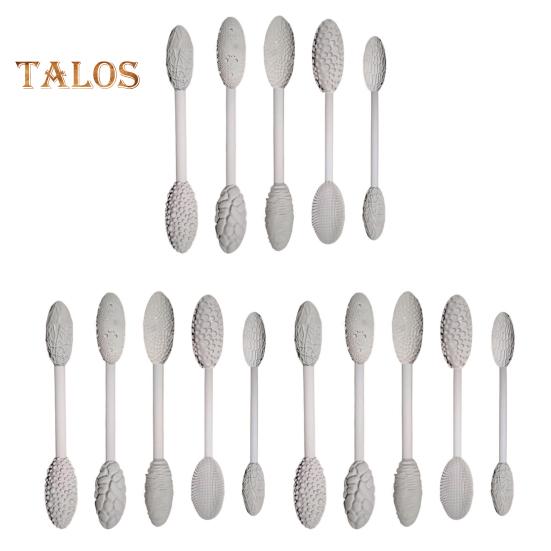 5/10 шт. Наборы текстурных инструментов, прочная конструкция, эргономичная ручка, дизайн, набор для самостоятельного создания овальных узоров, набор для моделирования