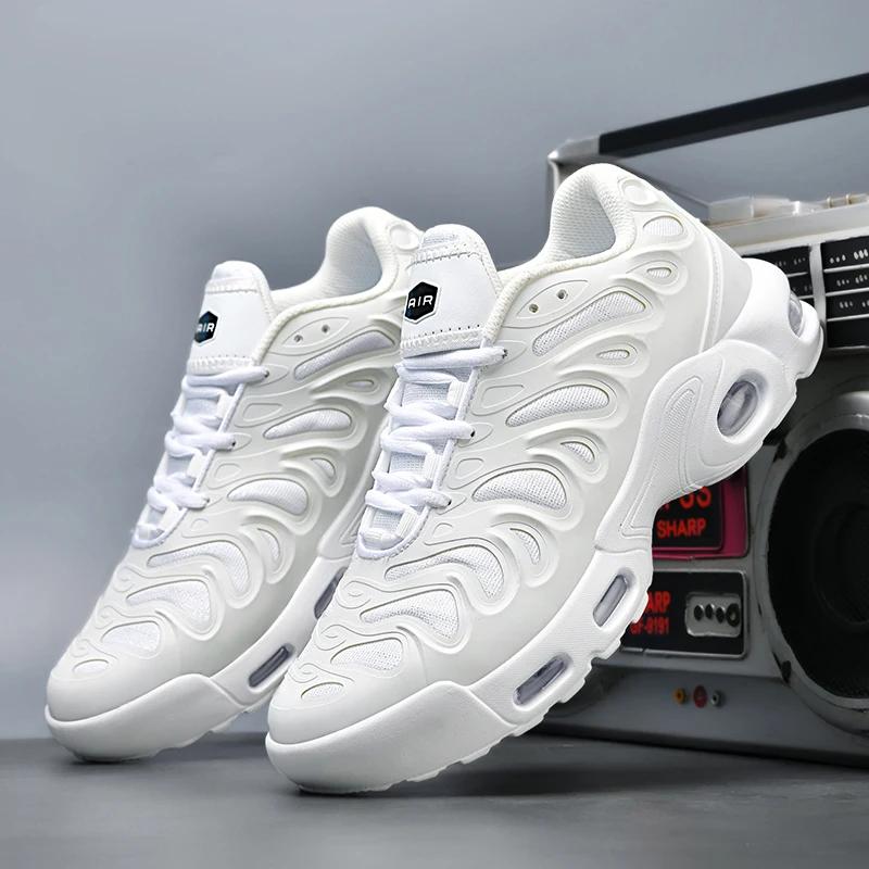 Мужские кроссовки для бега, брендовые, для бега на открытом воздухе, на шнуровке, удобные, для ходьбы, дышащие, модные, повседневные, кроссовки Blade Leisure Loafers