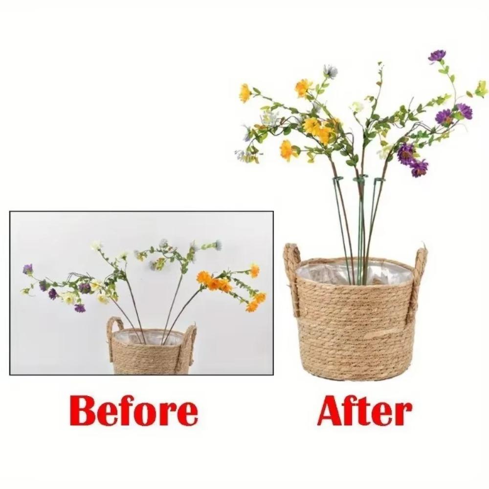 10pcs Durable Plants Support Racks Butterflies Orchid Vine Climbing Stand Gardening Tools