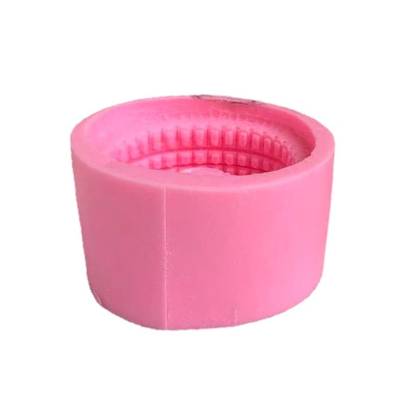 Flower Pot Silicone Mold Roman Arena Vase Epoxy Resin Mold Succulent Planter Pot Cement Pen Holder Making Mold Ornament