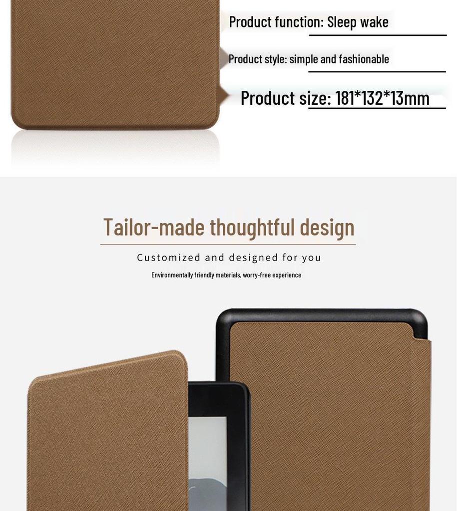 2024 Kindle Paperwhite 12th Gen 7-Inch Cross-Grain Protective Case