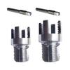 Double Size Carbon Steel Pipes Threaders Plumbing Threading Tool For Internal External Cutting D15 D20 Compatibility