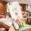 Чехол для телефона «Цветы тюльпана» для Samsung Galaxy S20 FE 5G A52 iPhone 11 Xiaomi Redmi VIVO OPPO Realme Huawei Infinix Противоударный ультратонкий жесткий чехол