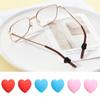Adult Heart Anti-Slip Kids Women Ear Hooks Glasses Straps Ear Grip Hooks Sports Temple Tips