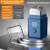 Portable Rechargeable Men's Electric Beard Shaver - Compact Travel Design