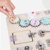 Multifunctional Children's Montessori Busy Board Early Education Educational Wooden Children's Toys Teaching Aware