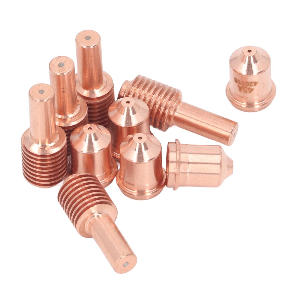 10 шт. Плазменный электрод сопло 420118 420120 Набор расходных материалов для резака Замена для PMX 30XP