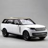 МояМашина 1:Модель автомобиля Land Rover Range Rover SV 2022 Масштаб 1:24 Металлическая литая модель - Черная версия Коллекционная фигурка