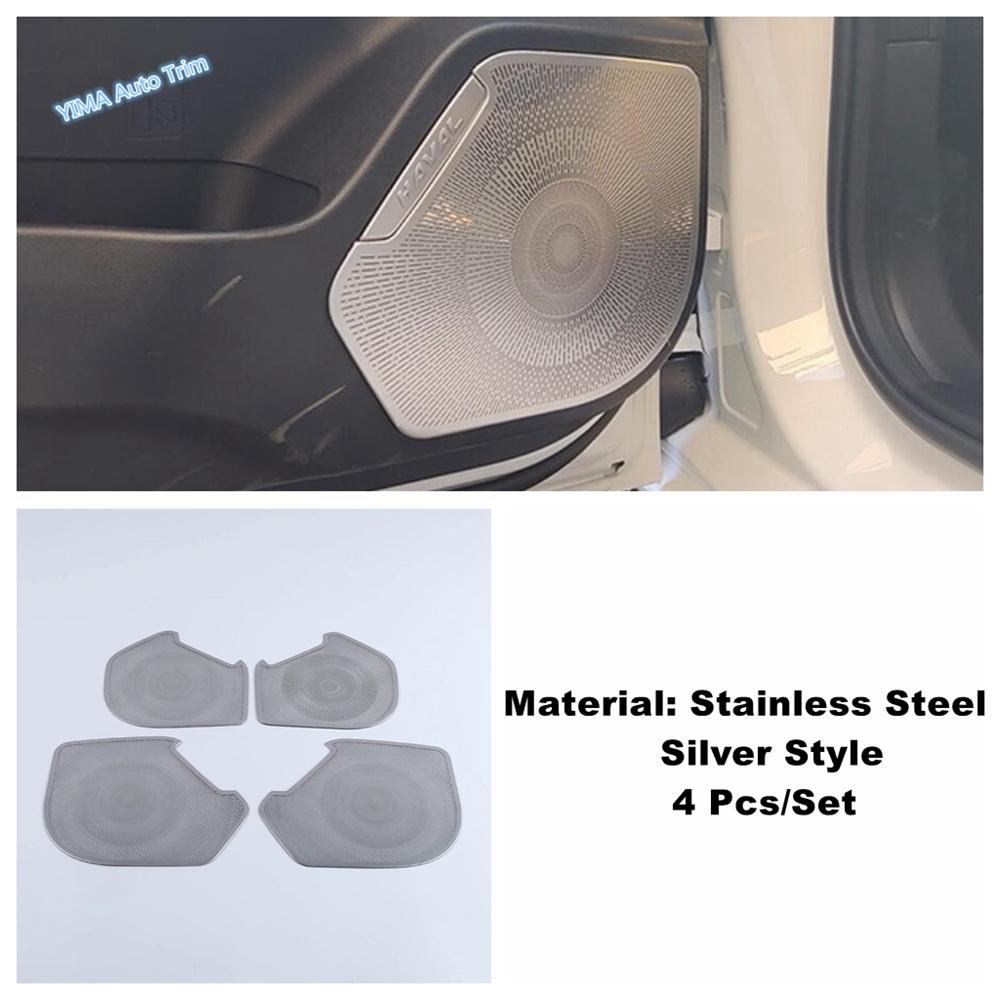 For Haval Jolion 2024 Door / Dashboard AC Vent / Handle Bowl Loudspeaker / Door Speaker Decor Accessories Cover Trim