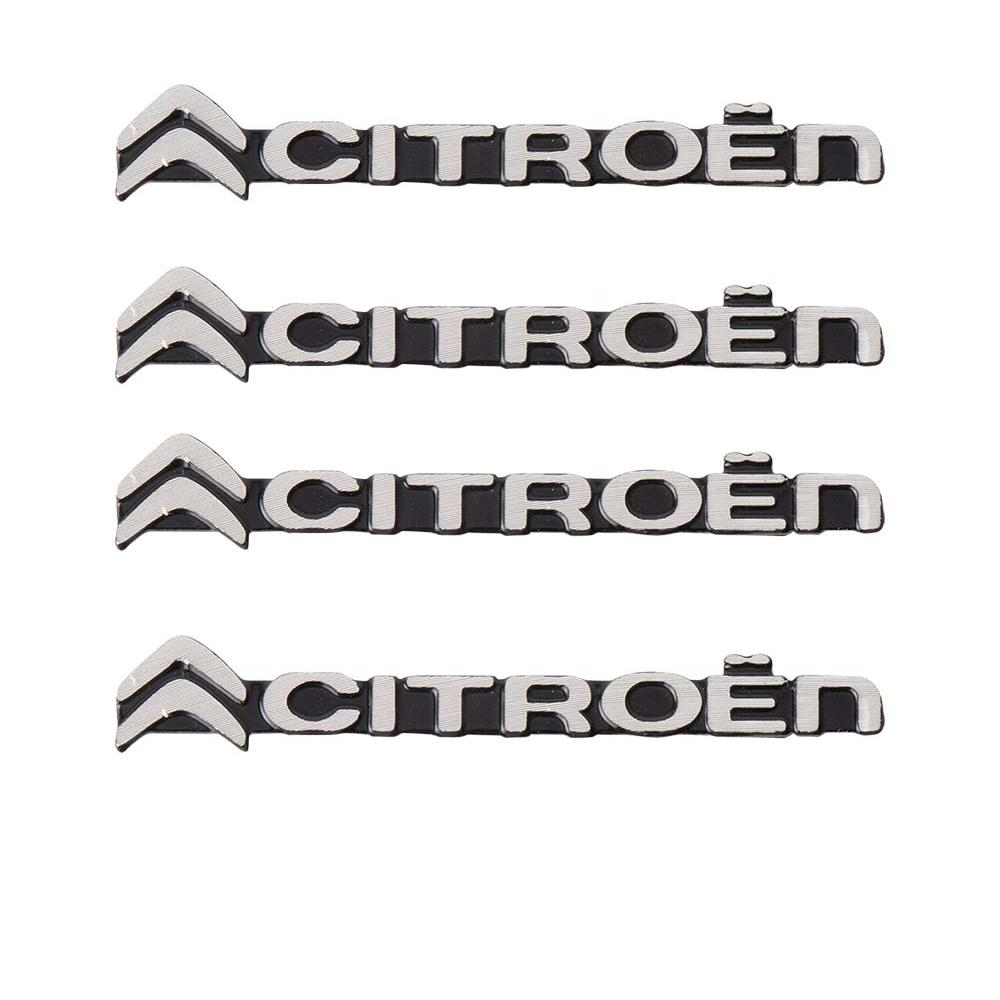 3D Aluminum Auto Badge Car Audio Stickers For Citroen C4 C3 C5 C1 C2 Berlingo Celysee Cactus Picasso Saxo Accessories Styling