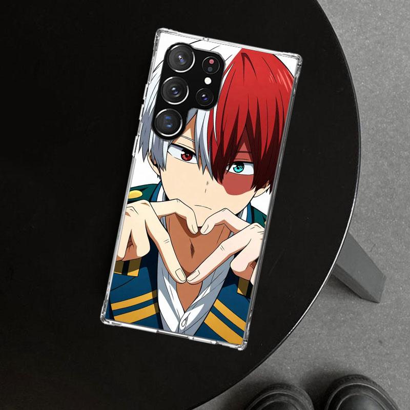 Чехол для телефона Todoroki Shoto MHA My Hero для Samsung Galaxy S26 S25 Edge S24 S23 Ultra S22 Plus S21 FE S20 + Арт Индивидуальный F