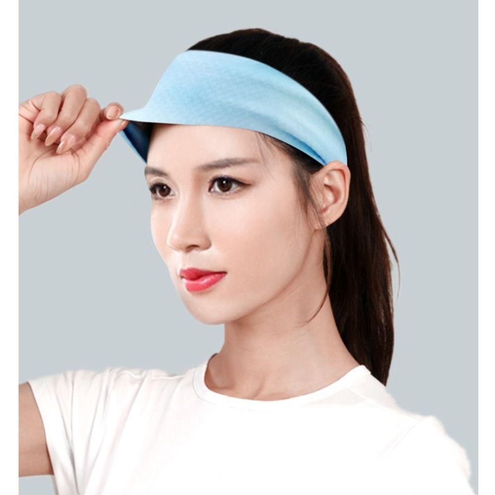Эластичные спортивные повязки на голову, нескользящая повязка на голову, новые широкие повязки для волос, спортивные повязки