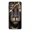 For Samsung A16 5G Phone Case Cover Lion Wolf Tiger Black Silicone Soft Back Cover Cases For Samsung Galaxy A16 Case A 16 Coque