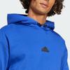 adidas Толстовка флисовая City Escape Semi Lucid Blue для мужчин в уличном стиле IY1519
