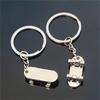 Металлический кулон держатель для ключей сумка кулон скейтборд брелок скутер брелок ювелирные изделия подарок держатель для ключей
