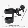 Universal Stroller Cup Holder for Baby Stroller and Bike Adjustable Water Bottle Secure Holder