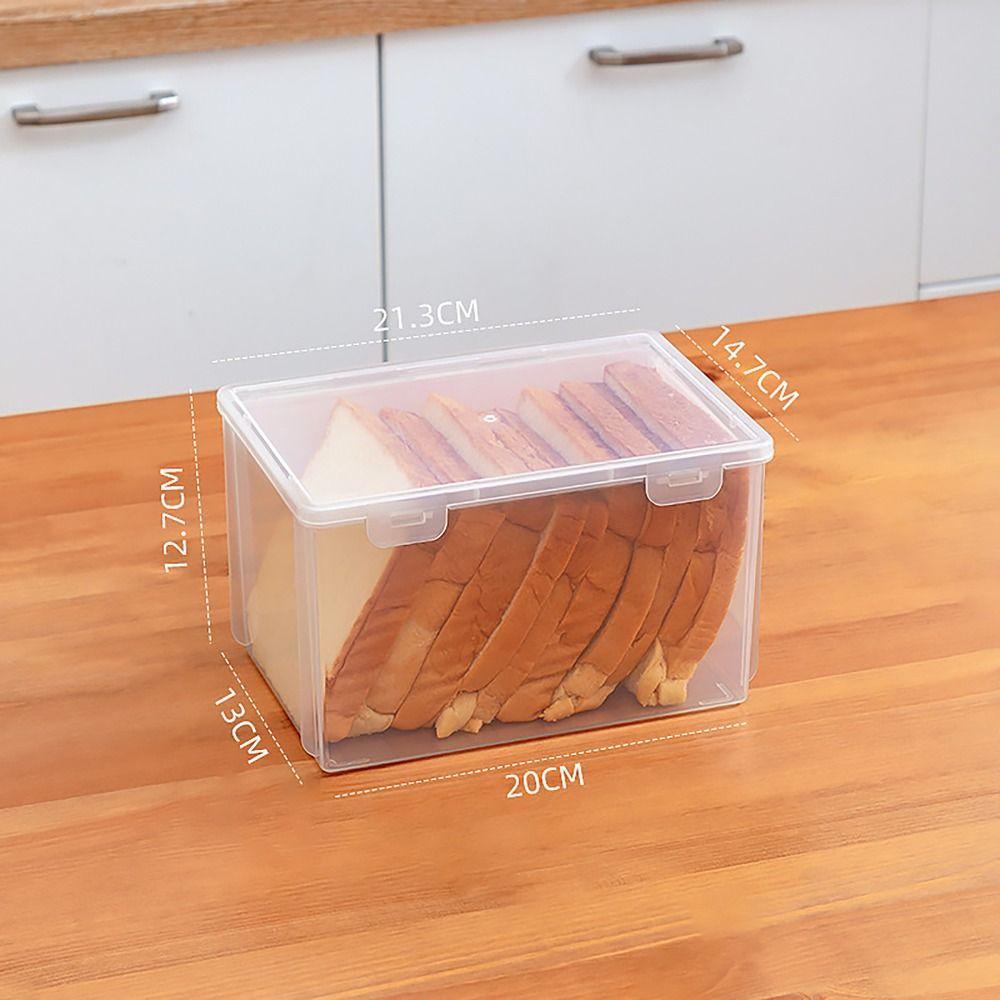 Portable Capacity Storage Box Transparent Rectangle Stationery Storage Box Stationary Supplies Desktop Organizer