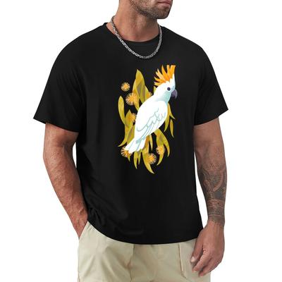 Cockatoo Tshirt Basic Daily Outfit Short Sleeve Tee