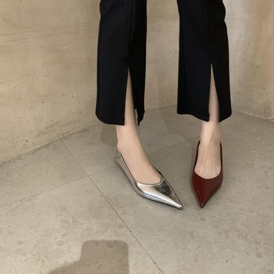 Женские туфли на высоком каблуке из мягкой кожи OL, элегантные, новые классические черно-белые туфли для невесты, удобные офисные туфли для женщин